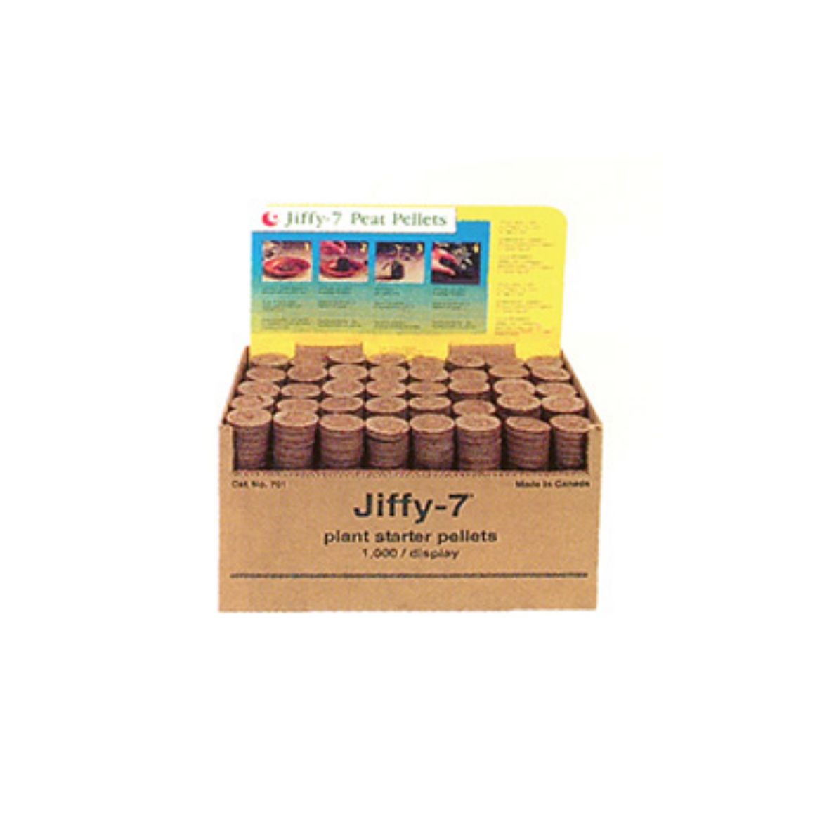 Quality Horticulture Jiffy 703 Peat Pellets 1000 / Case