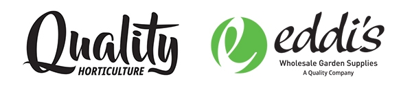 Logos for Eddi's Wholesale and Quality Horticulture